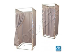 Примірочна для магазину одномісна, пересувна 2х1м